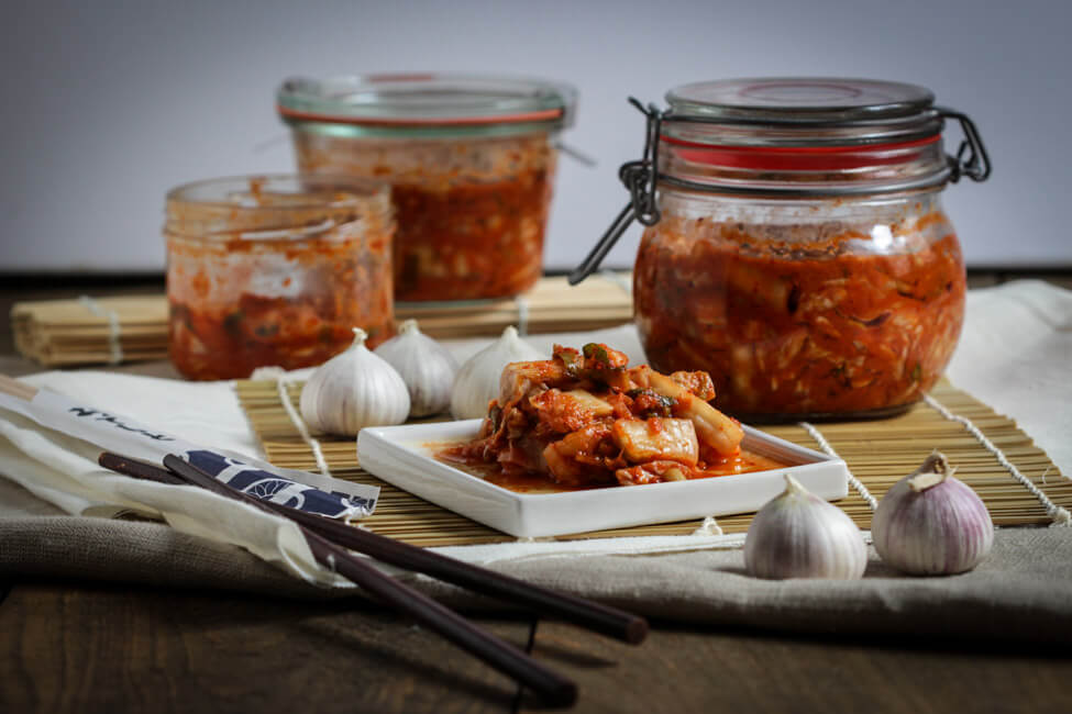 kimchi koreanisches sauerkraut chinakohl kohl fermentation fermentieren haltbar machen traditionell