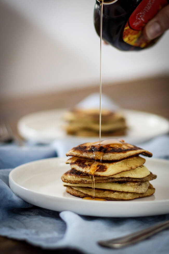 pancakes mit ahornsirup usa amerikanisch frühstück