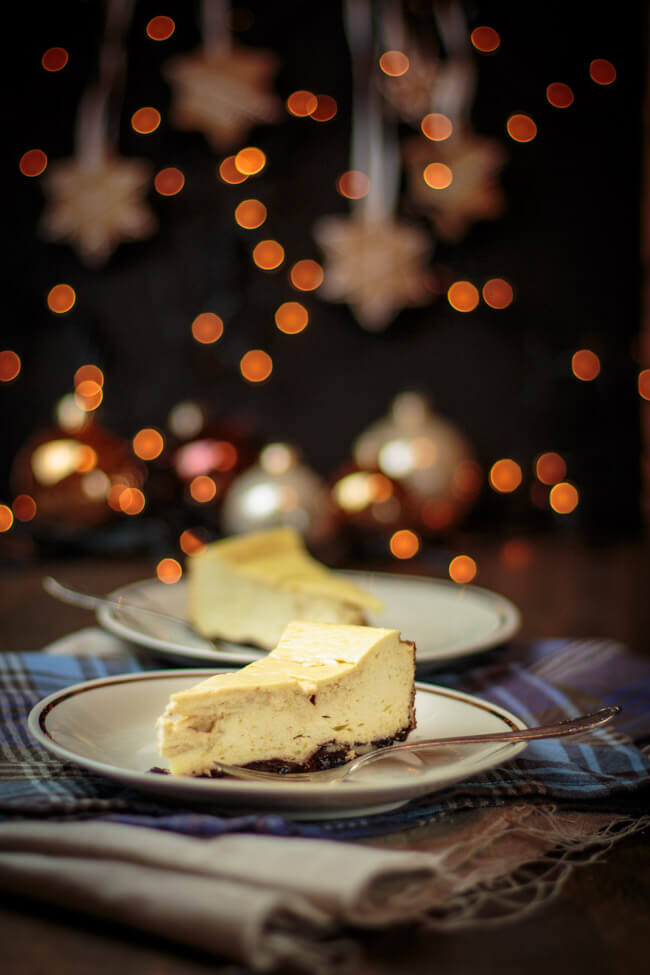 caramel cheesecake weihnachten käsekuchen mit karamell