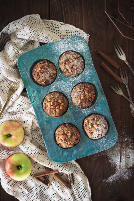 Apfel-Nuss-Muffins | Erntedank im Frankenland - foodundco.de