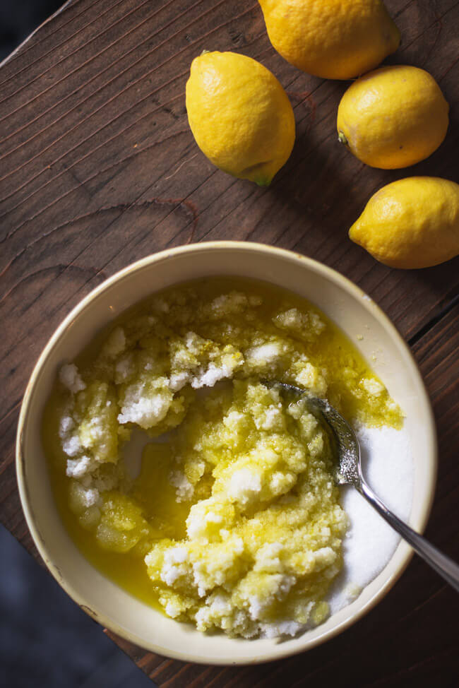 Küchenpeeling gegen zwiebelgeruch zitrone olivenöl knoblauchgeruch küchenseife diy basteln peeling selber machen nachhaltig