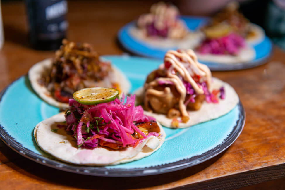 Isla Holbox Mexiko Karibik Streetfood Barba Negra beste Tacos Foodtruck