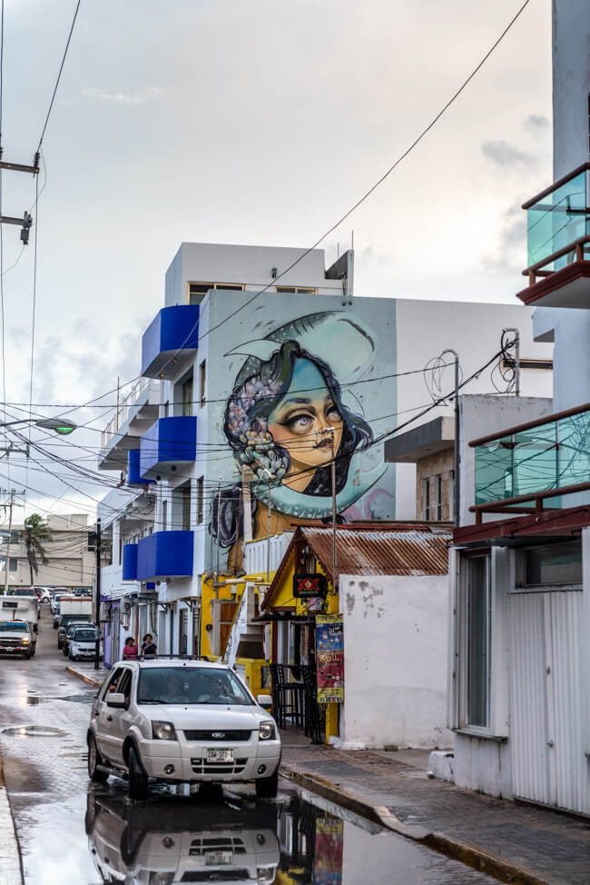 Mexiko Isla Mujeres Streetart