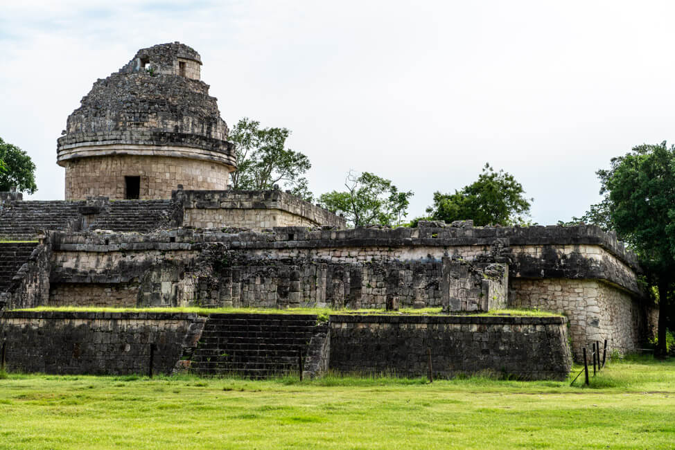 Mexiko Yucatan Chichén Itzá Ruinen MAya El Caracol Observatorium