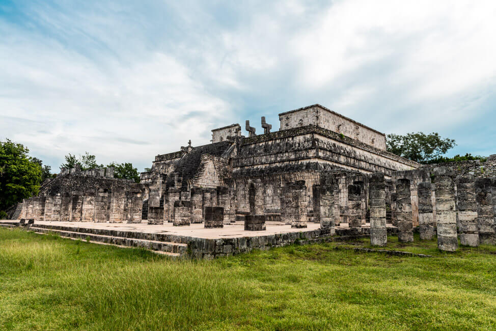 Chichén Itza Ruinen Mexiko Yucatan Templo de los Guerreros