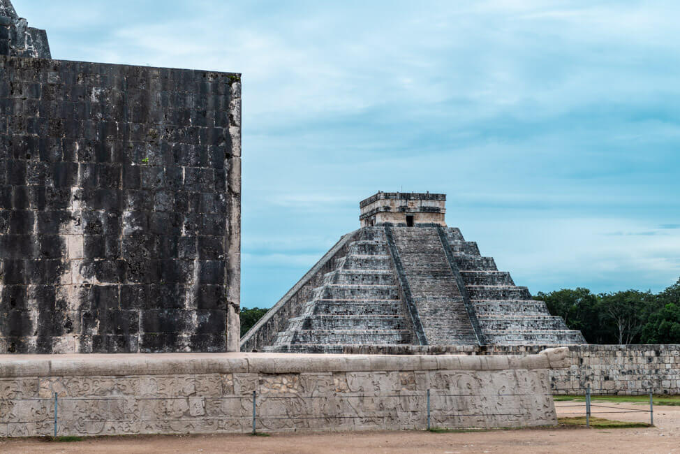 Chichén Itza Ruinen Mexiko Yucatan El Castillo