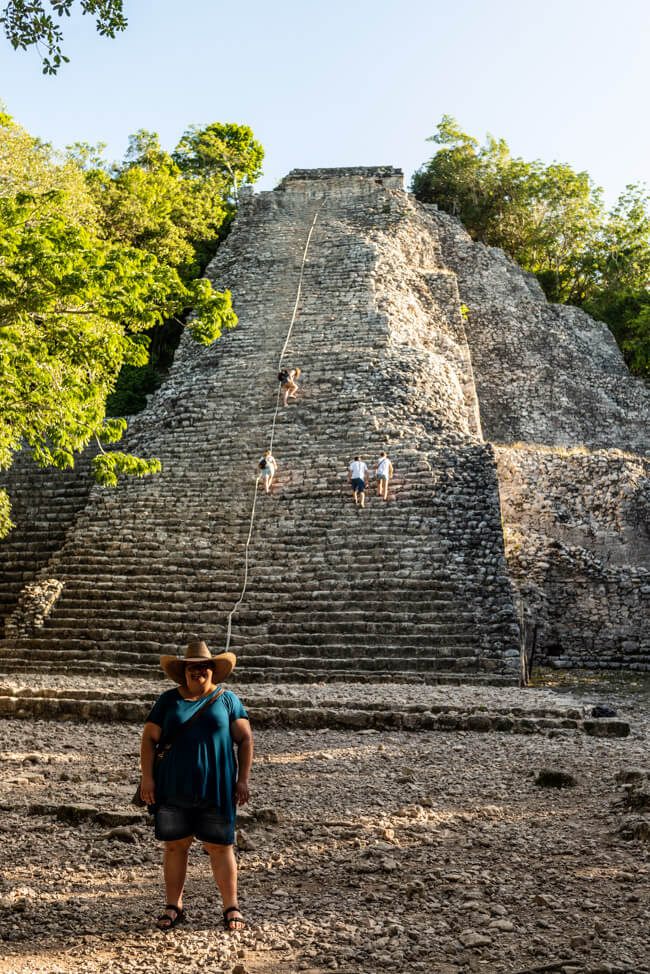 Ruinen von Coba Quintana Roo Yucatan Nohoch Mull Maya