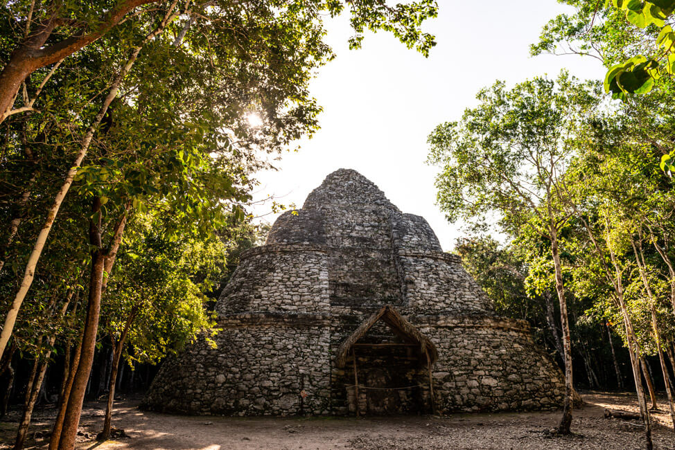 Ruinen von Coba Quintana Roo Yucatan Nohoch Mull