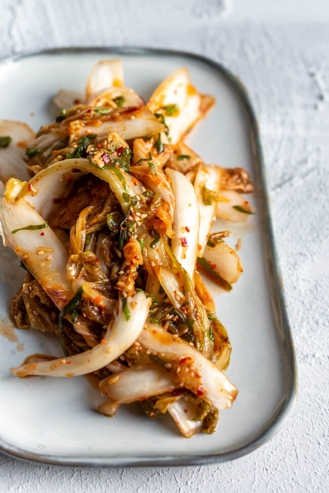 Koreanischer Kimchi Salat aus Kitchen Impossible.