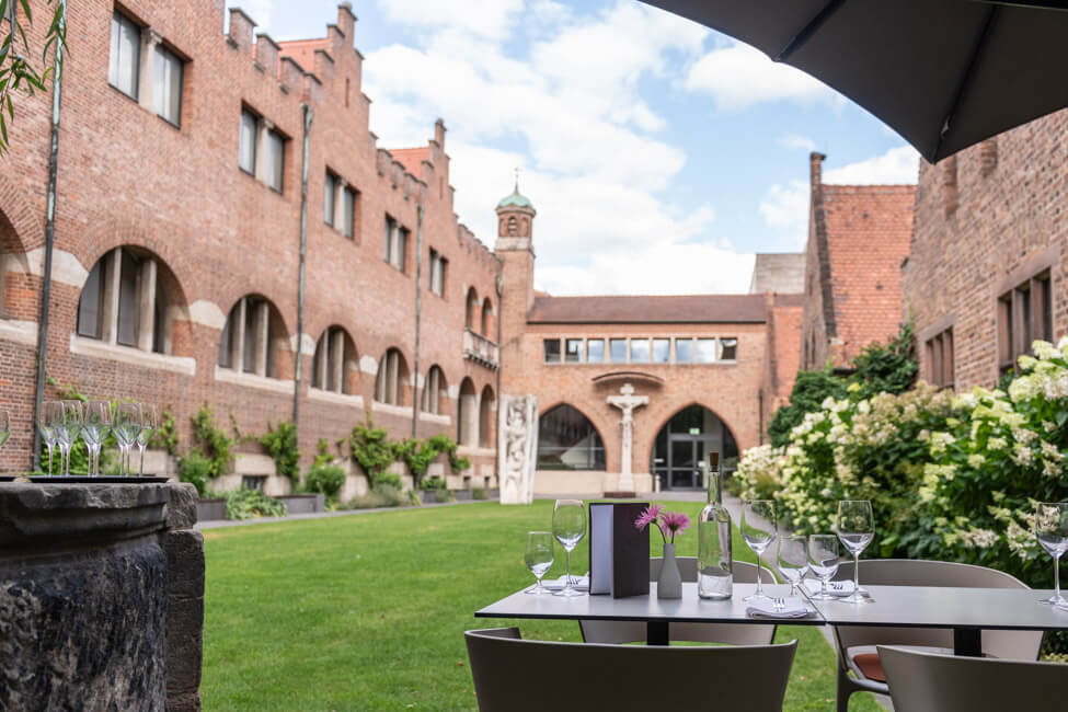 Klostergarten des Germanischen Nationalmuseum Nürnberg