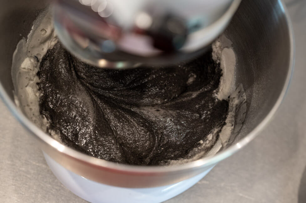 Teig für die Sepia-Pita in Kitchen Aid